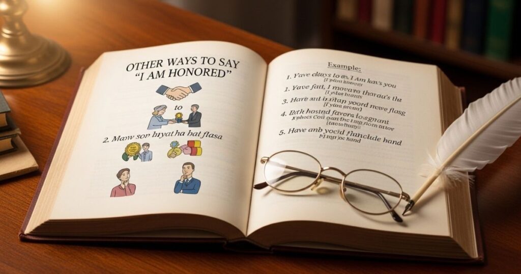 28+ Other Ways to Say “I Am Honored”