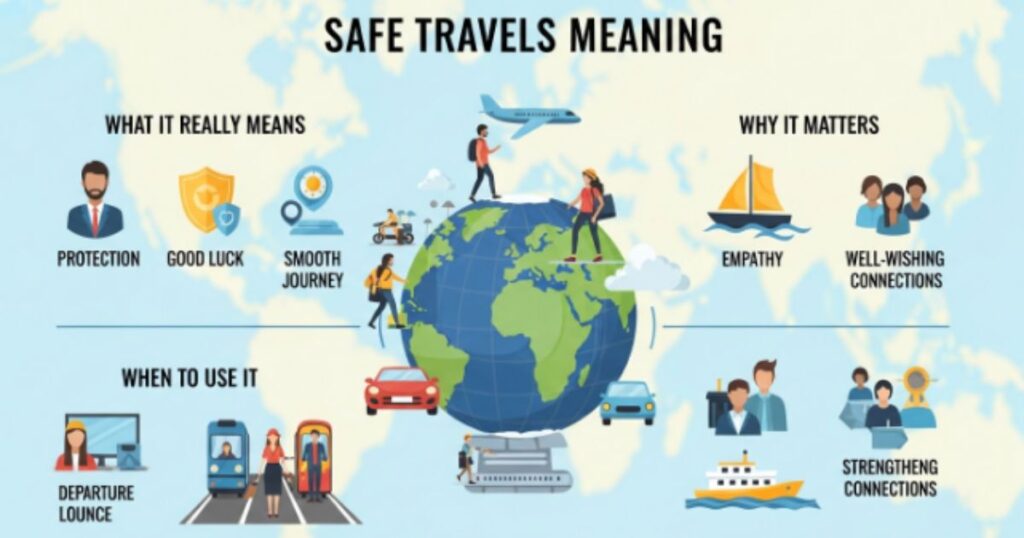 Comparison Table Safe Travels vs Similar Farewell Phrases