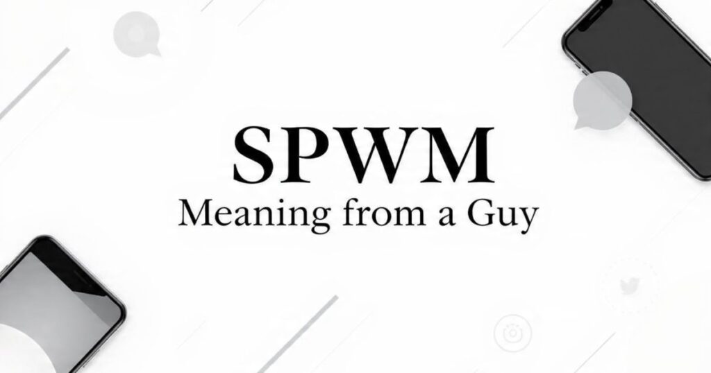 SPWM Meaning from a Guy