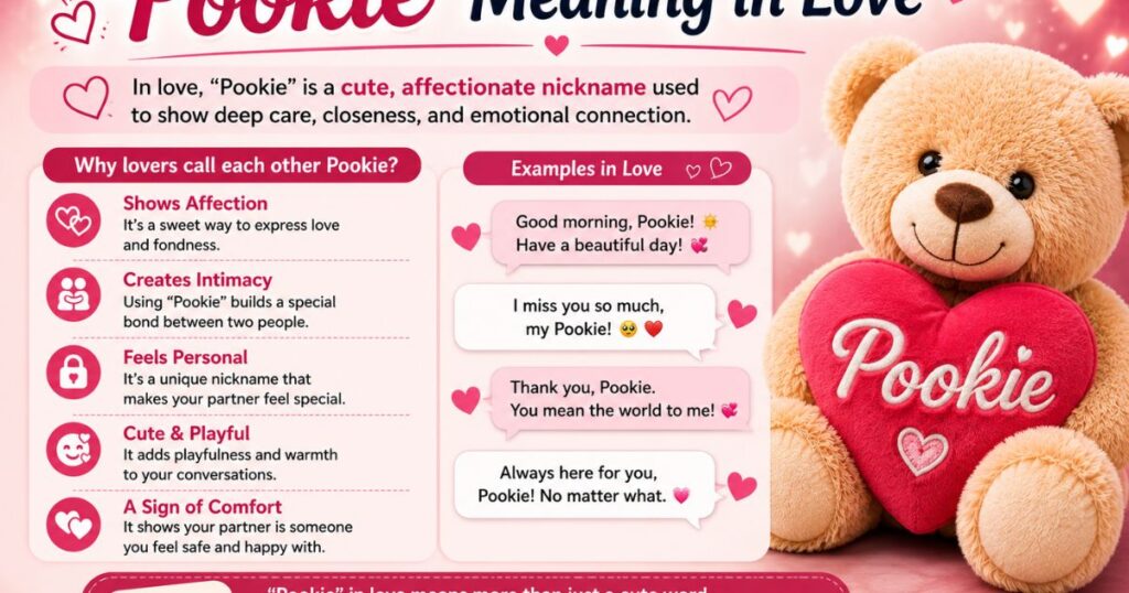 Pookie meaning in love