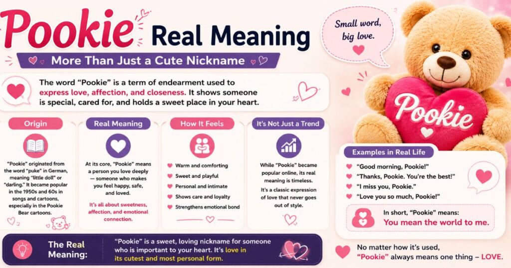 Pookie real meaning
