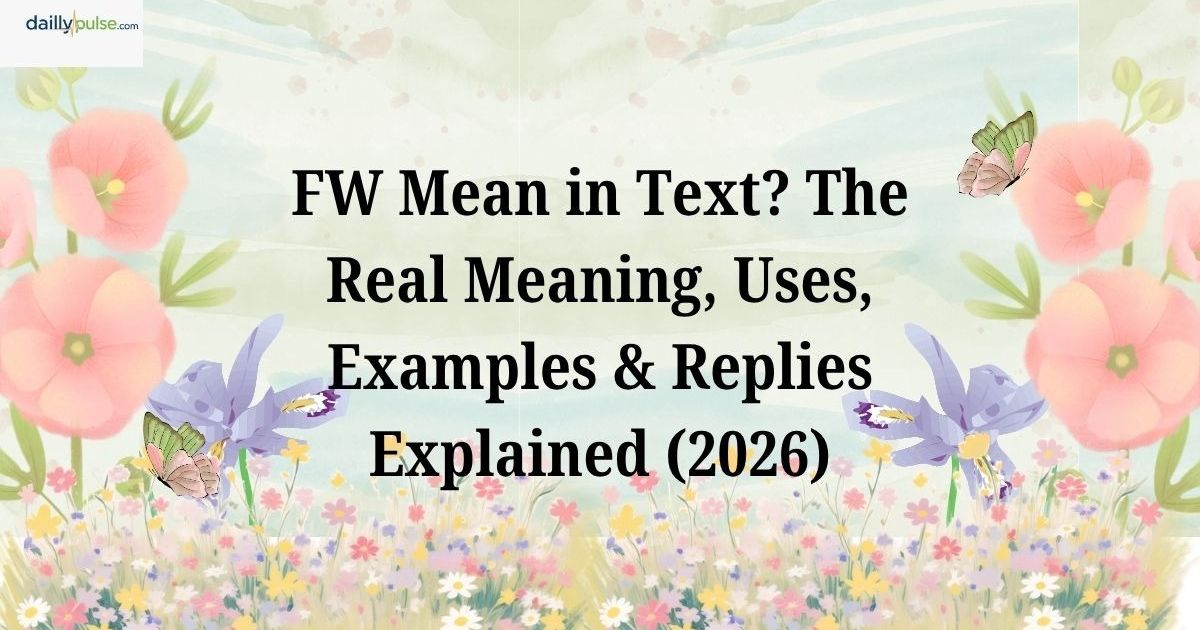 fw meaning in chat