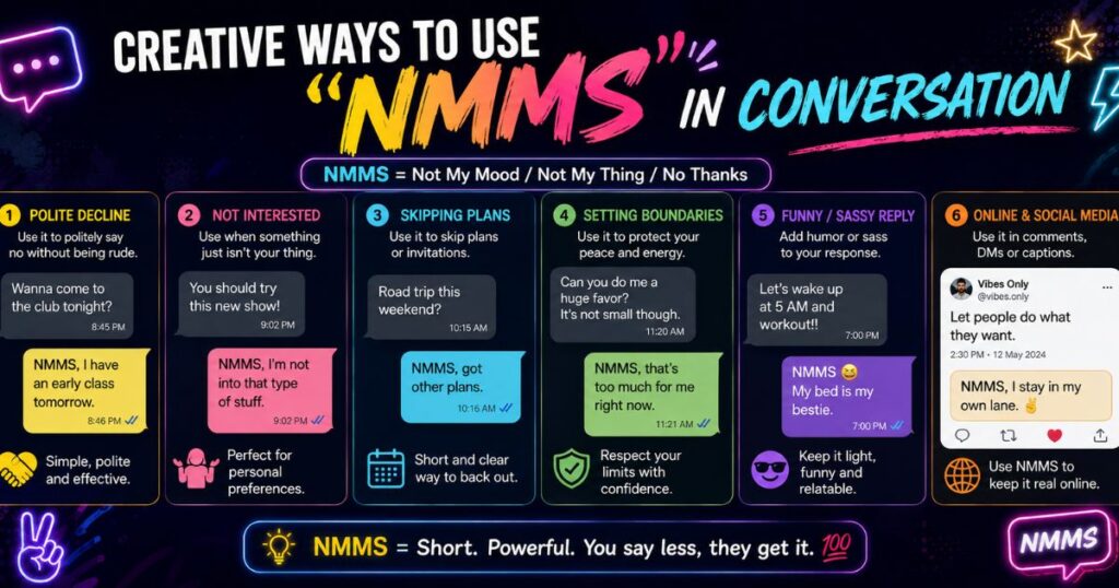 Creative Ways to Use NMMS in Conversation