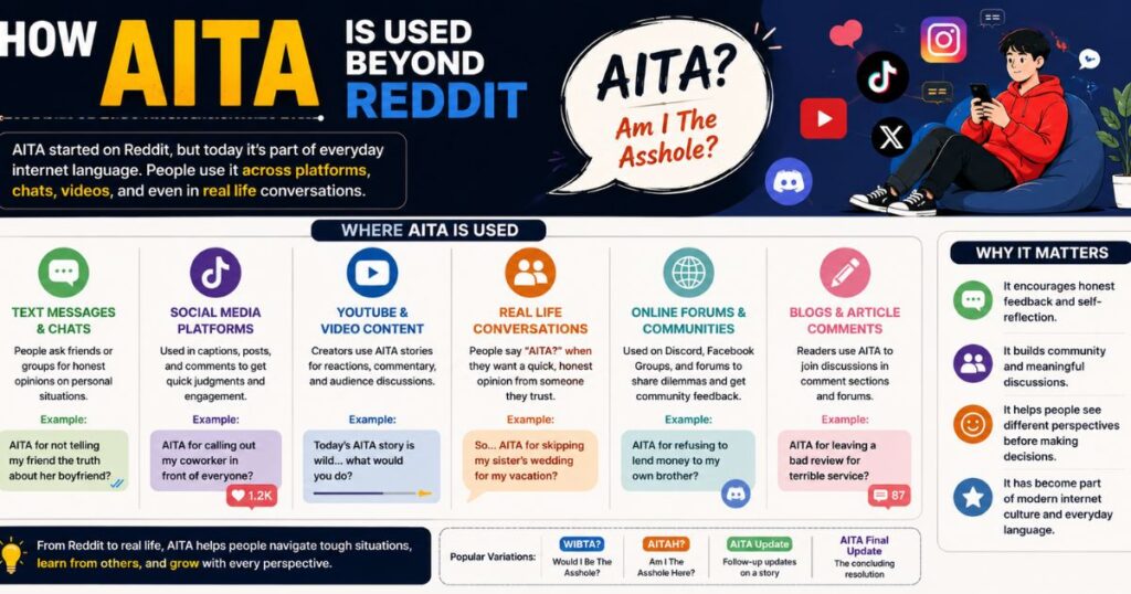 How AITA Is Used Beyond Reddit