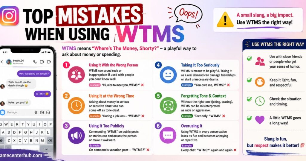 Top Mistakes When Using WTMS