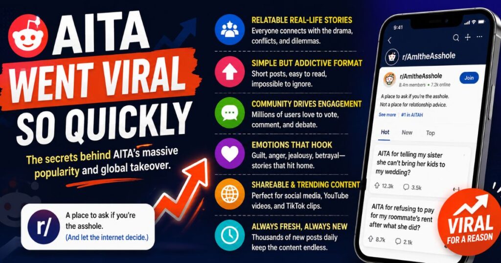 Why AITA Went Viral So Quickly