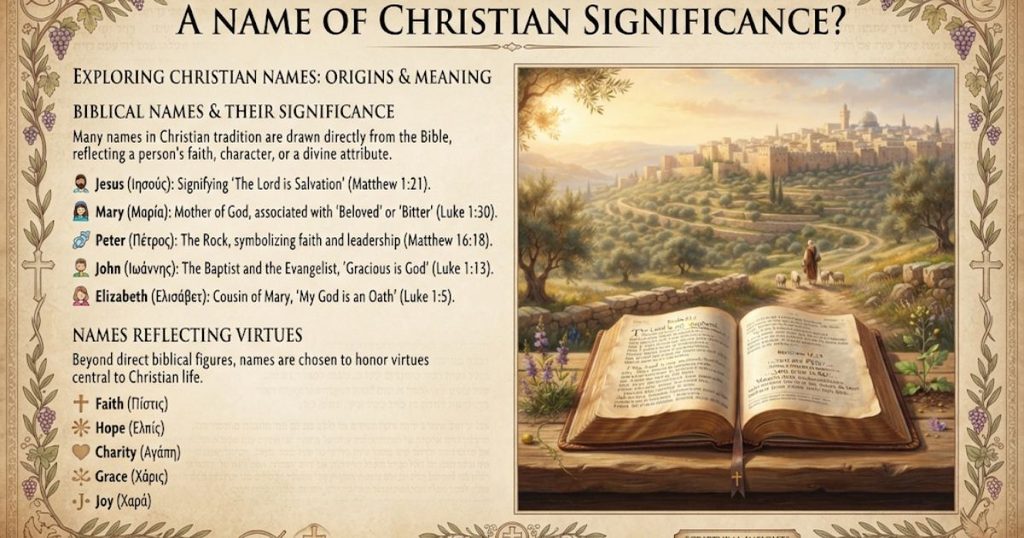 A Name of Christian Significance