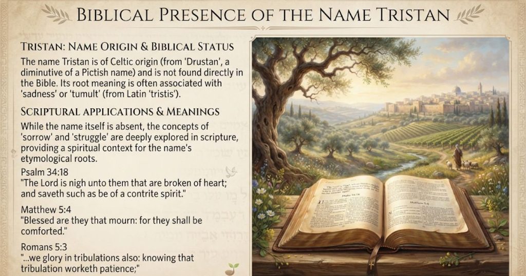 Biblical Presence of the Name Tristan