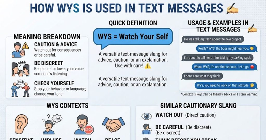 How WYS Is Used in Text Messages ✍️