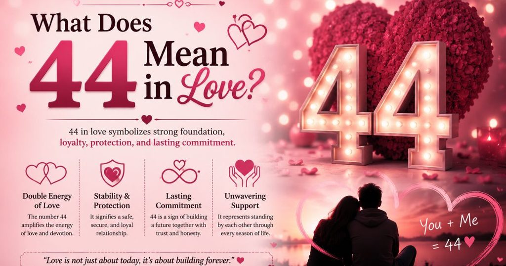 What Does 44 Mean in Love 💕