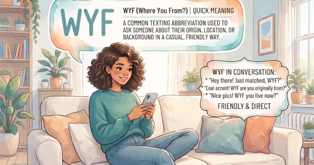 What Does WYF Mean In Text_