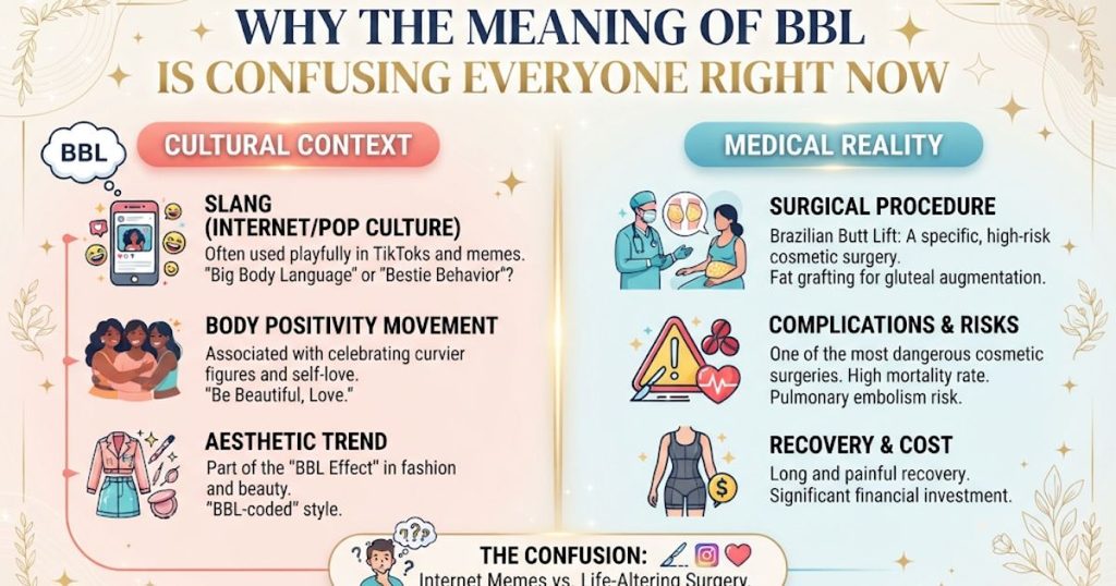 Why the Meaning of BBL Is Confusing Everyone Right Now