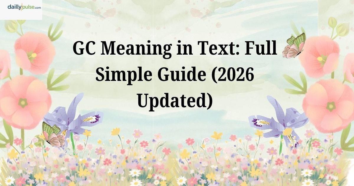 gc meaning in chat