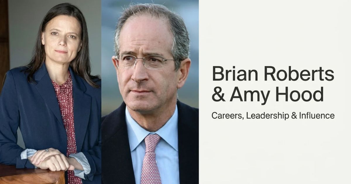 Brian Roberts and Amy Hood