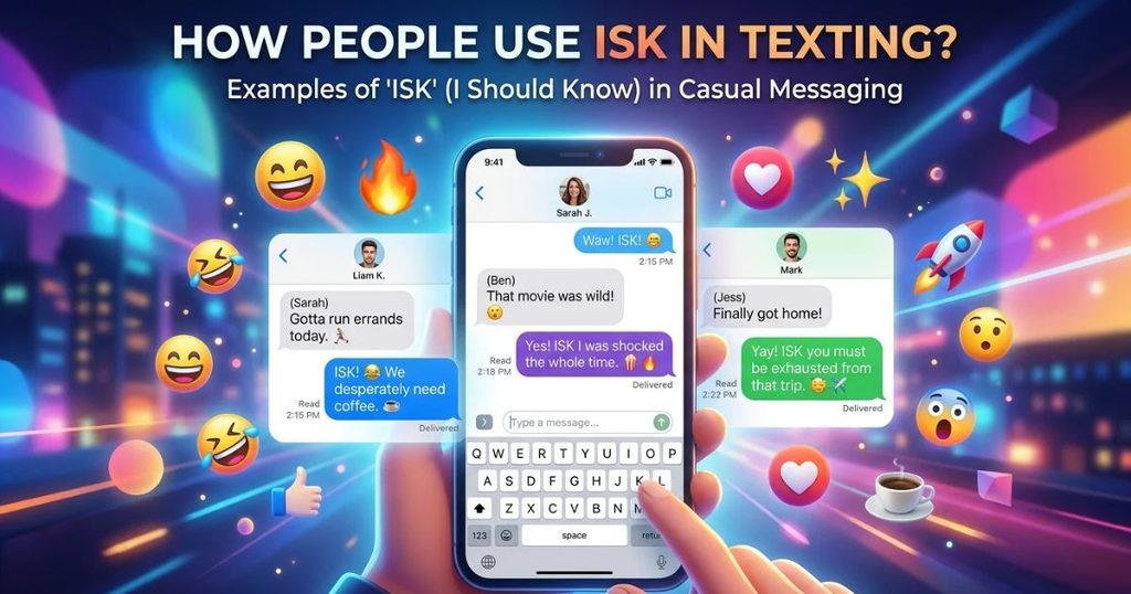 How People Use ISK in Texting_